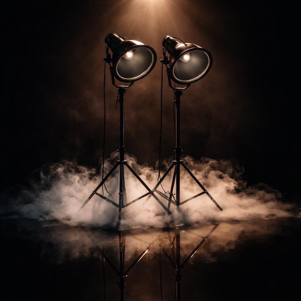 Falcon Eyes Spotlight Set met Statieven - Model I-2001/B, Audio, Tv en Foto, Fotografie | Fotostudio en Toebehoren, Ophalen, Lamp of Flitsset