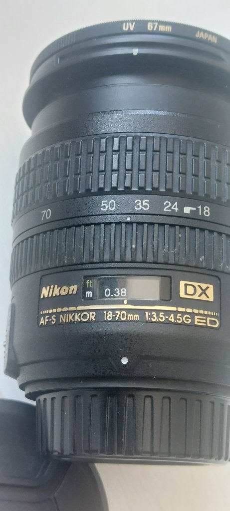 Nikon AF-S DX NIKKOR 18-70mm f/3.5-4.5G ED lens, Audio, Tv en Foto, Handmatige focus, Nikon, Zo goed als nieuw, Nikon F-mount