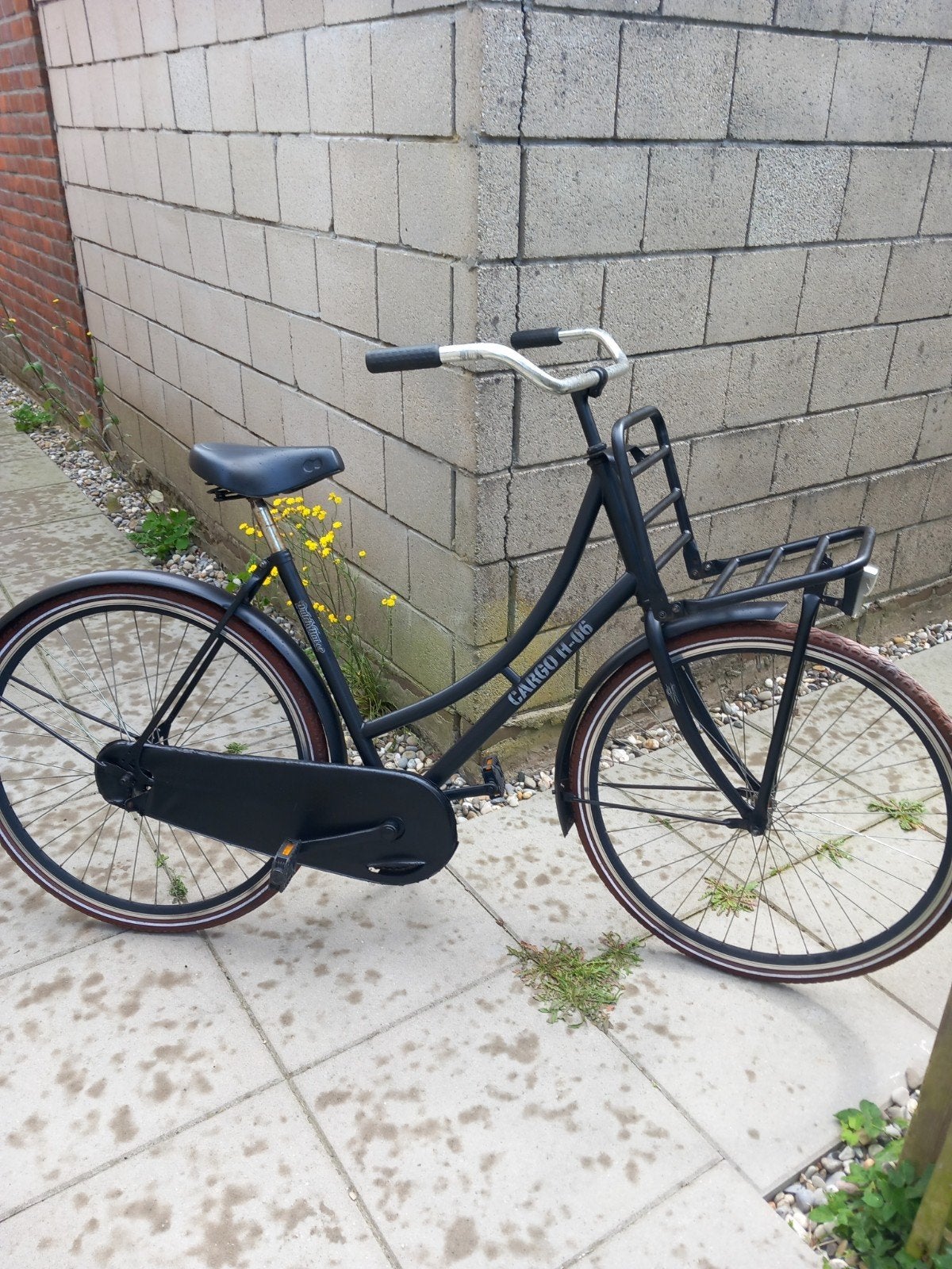 Oma fiets, Ophalen, Gebruikt