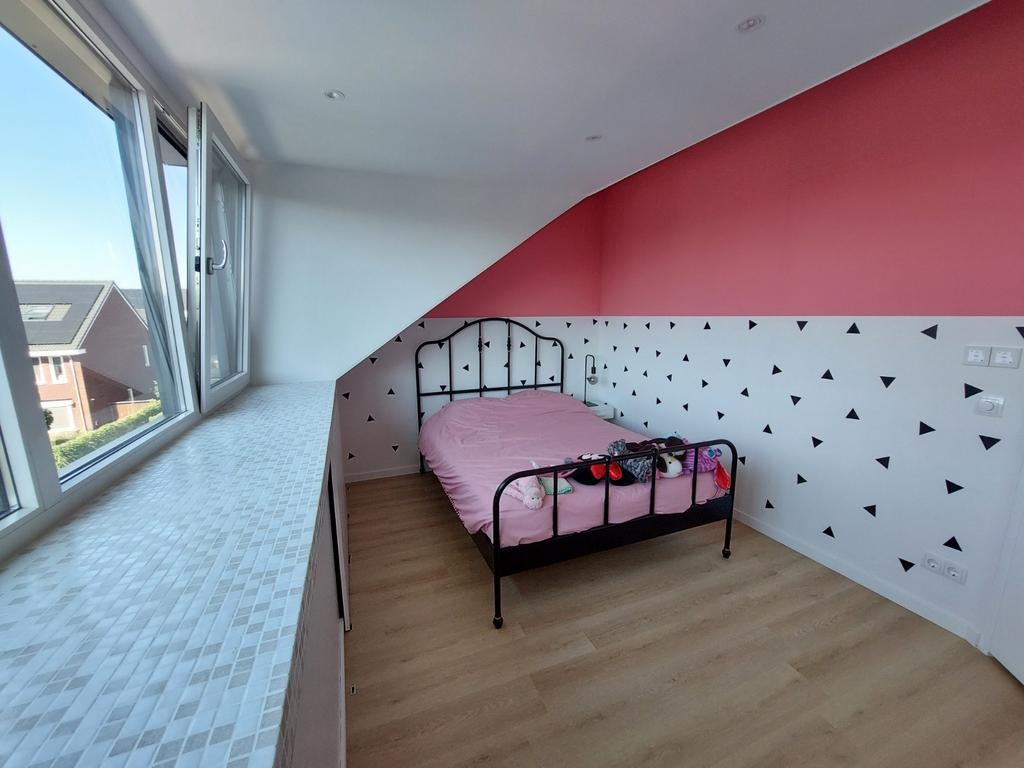 IKEA Sagstua bed 140x200 - Zwart metalen frame, Huis en Inrichting, Slaapkamer | Bedden, Ophalen, Zwart, Tweepersoons, 140 cm