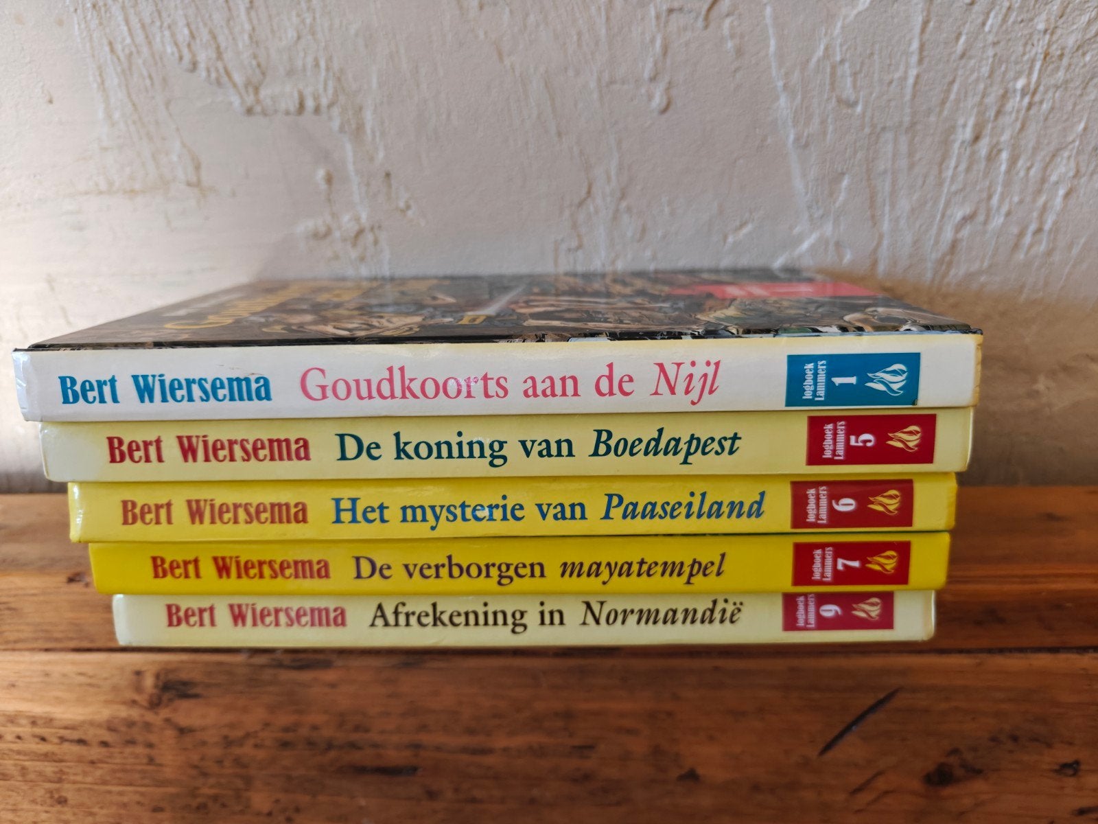 5 Delen van de serie: Logboek Lammers., Boeken, Ophalen of Verzenden, Zo goed als nieuw