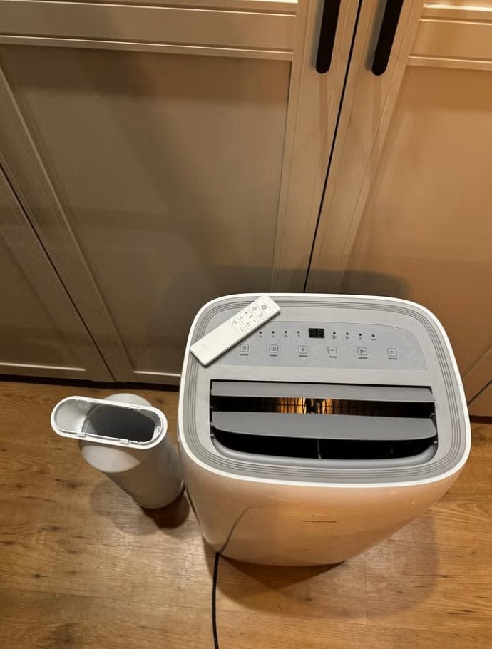 Inventum 12000 BTU Mobiele Airco AC125W/01, Ophalen, Timer, 3 snelheden of meer, Zo goed als nieuw
