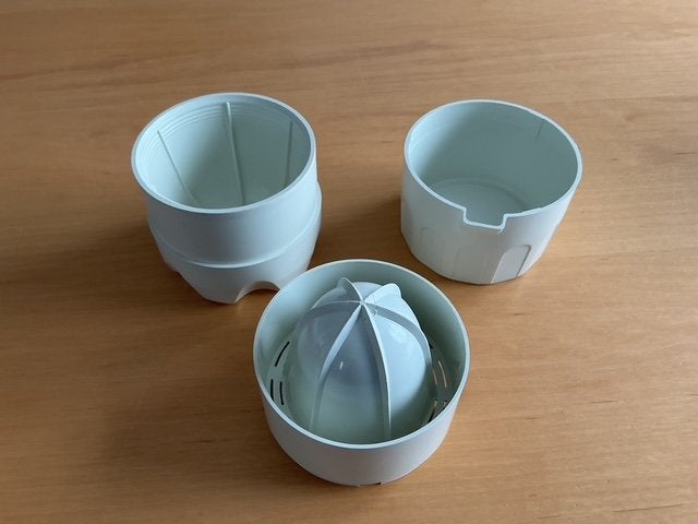 Nieuwe RICO sapcentrifuge / sinaasappelpers / fruitpers, Overige typen, Kunststof, Nieuw, Ophalen of Verzenden