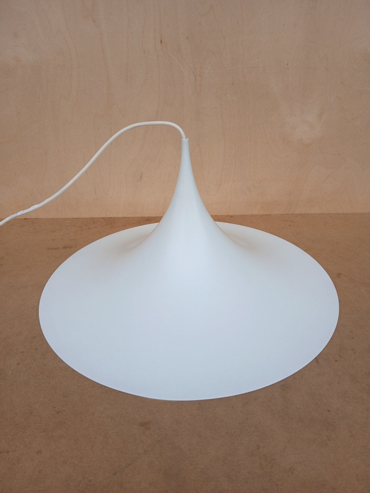 Vintage 47cm Fog & Morup Semi heksenhoed, Ophalen of Verzenden, Gebruikt, Metaal, E27 (groot)