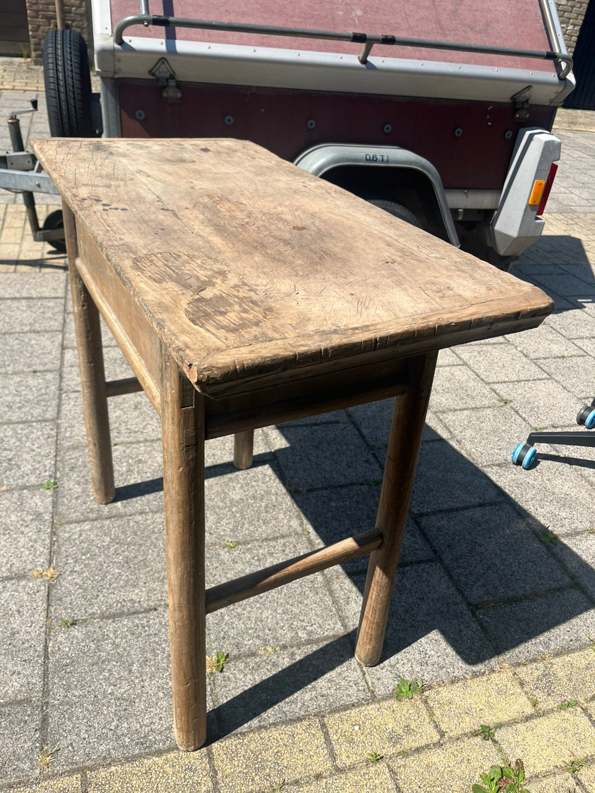 Te koop grote en kleine tafel, Ophalen, Zo goed als nieuw