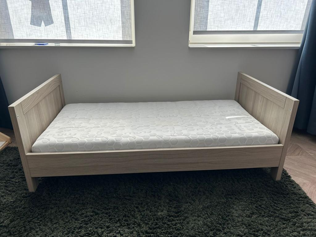 Babypark meegroeibed 70x140, Ophalen, Gebruikt, 70 tot 85 cm, 140 tot 160 cm