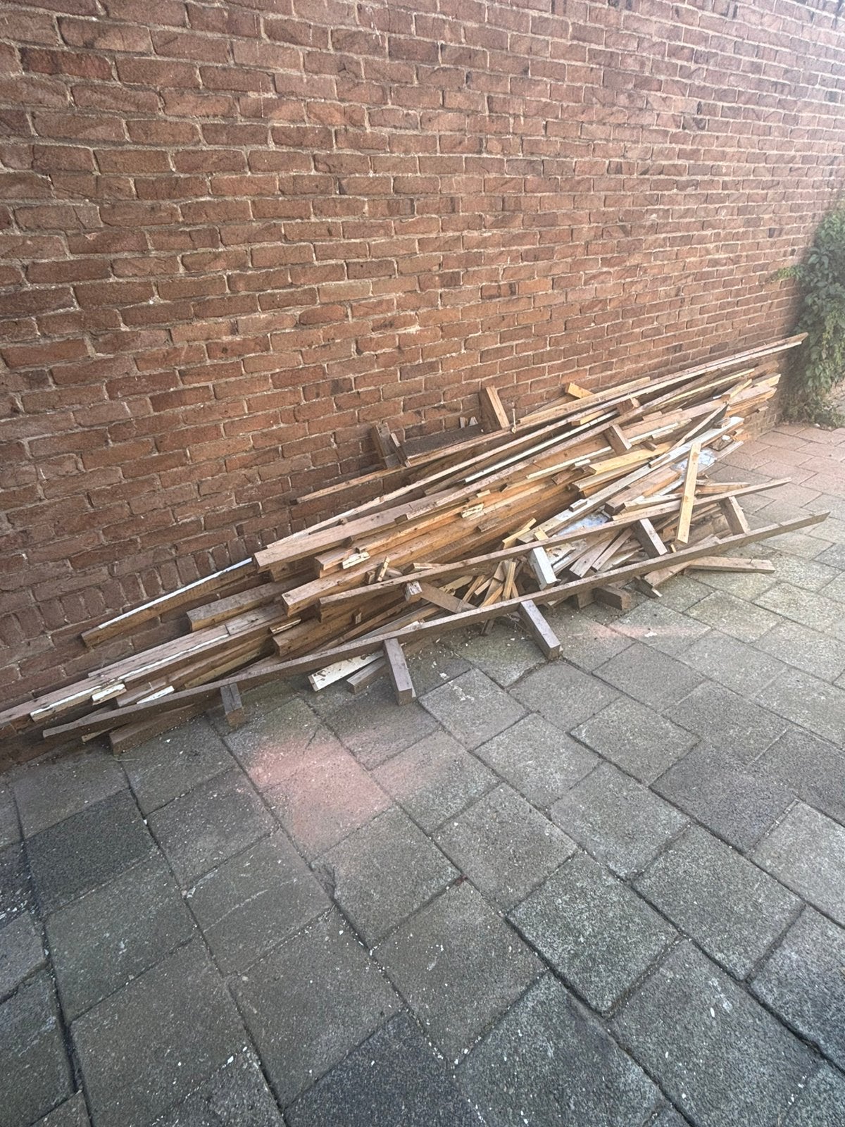 Haard hout / sloop hout., Ophalen, Gebruikt, Planken