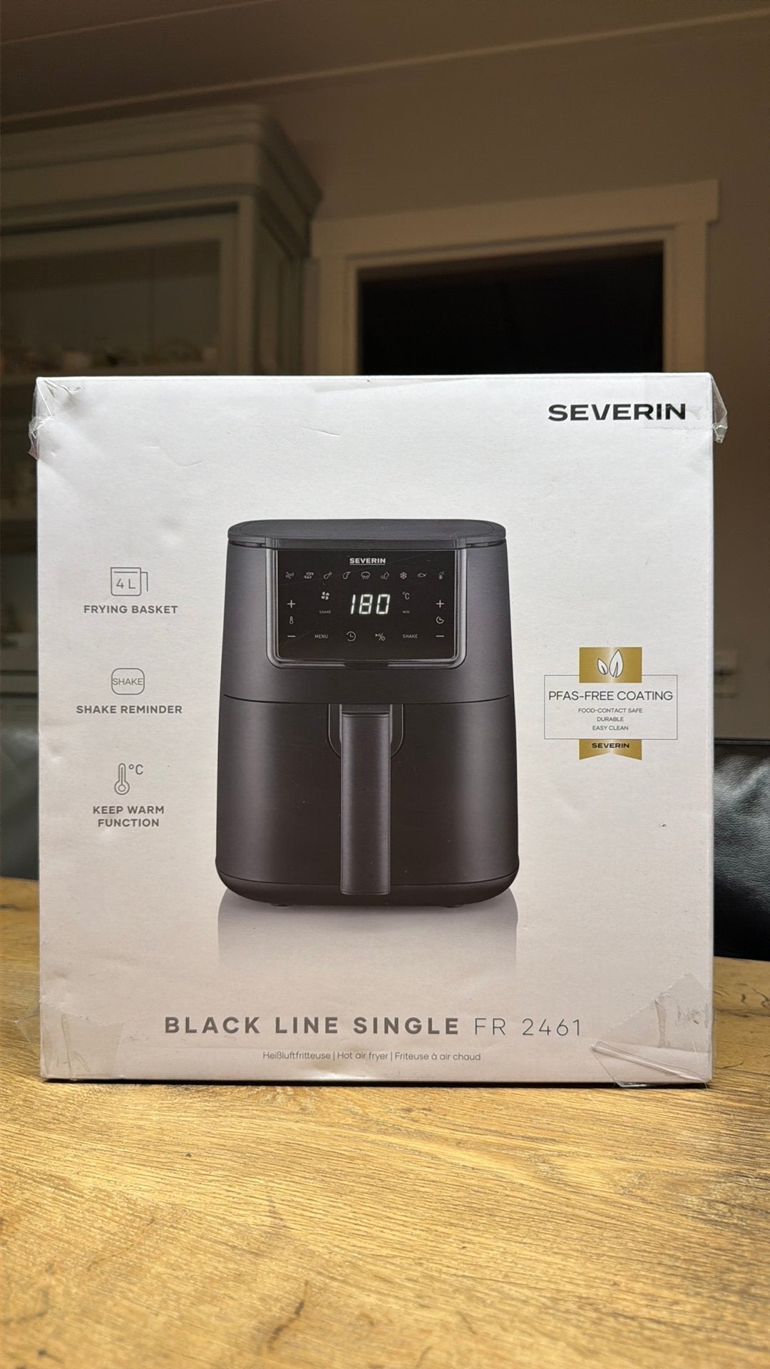 Airfryer Severin 4L nieuw