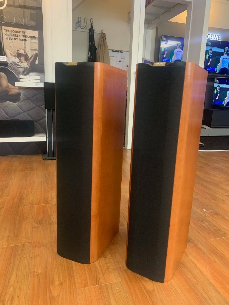 Quadral Shogun Prestige luidsprekers, Stereo speakers, Gebruikt, 60 tot 120 watt, Quadral