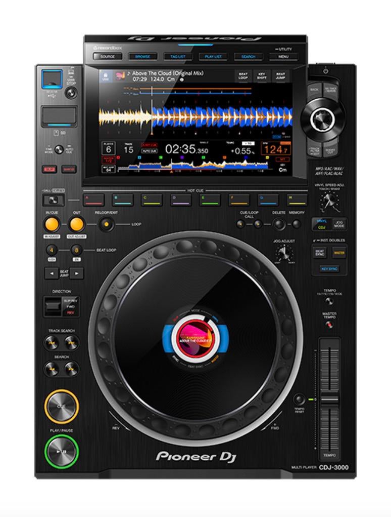 SET: 2x Pioneer CDJ3000 + flightcases & prodector stofkappen, Ophalen, Zo goed als nieuw, Dj-set, Pioneer