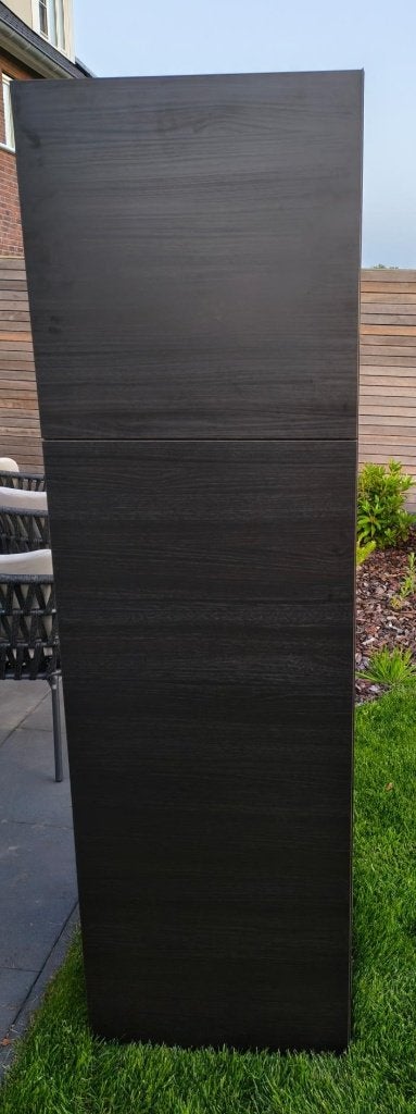 Ikea METOD kast+schoonmaakinr zwartbruin 60x60x200cm twv€304, Ophalen, Gebruikt, Ikea