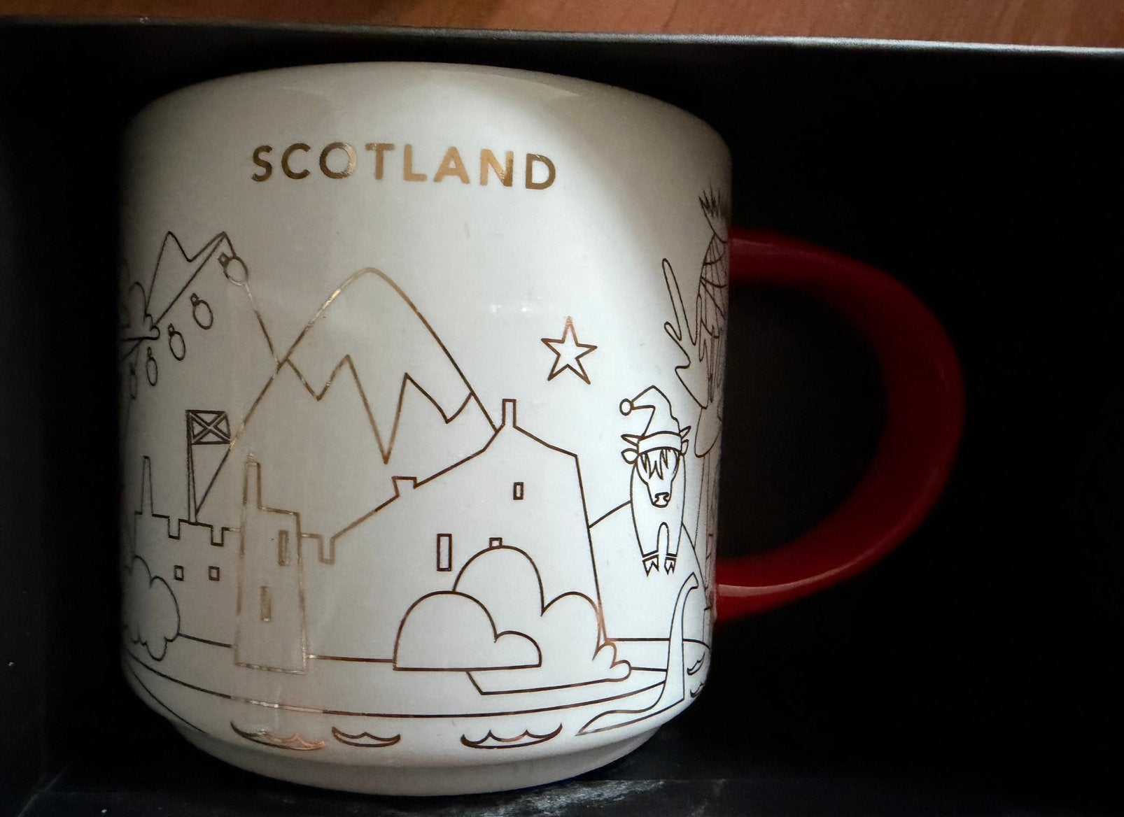 Starbucks yah you are here Scotland Christmas, Ophalen of Verzenden, Zo goed als nieuw, Overige stijlen, Starbucks