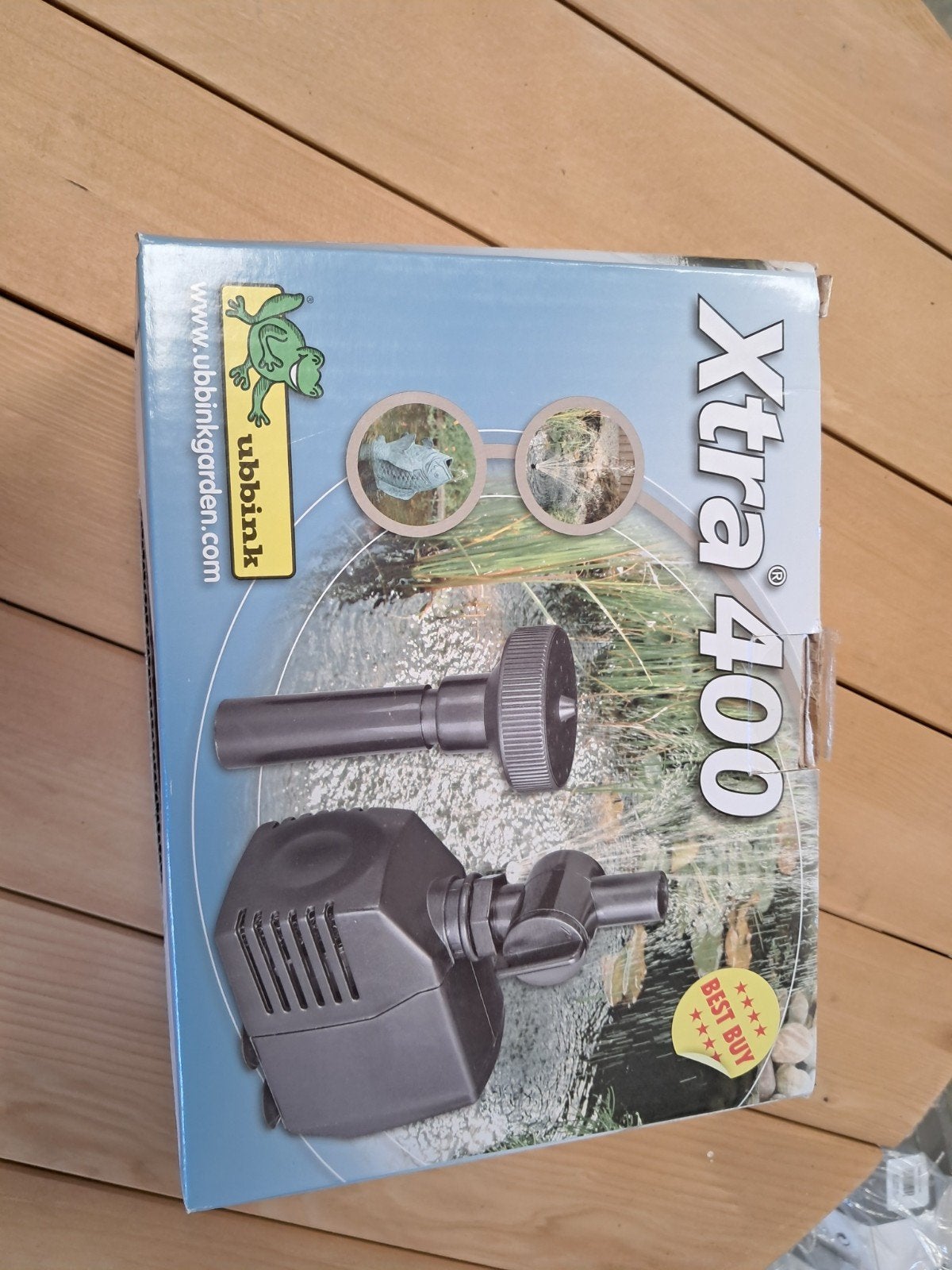 Ubbink Xtra 400 Vijverpomp, Tuin en Terras, Nieuw, Ophalen of Verzenden, Niet gespecificeerd, Niet gespecificeerd