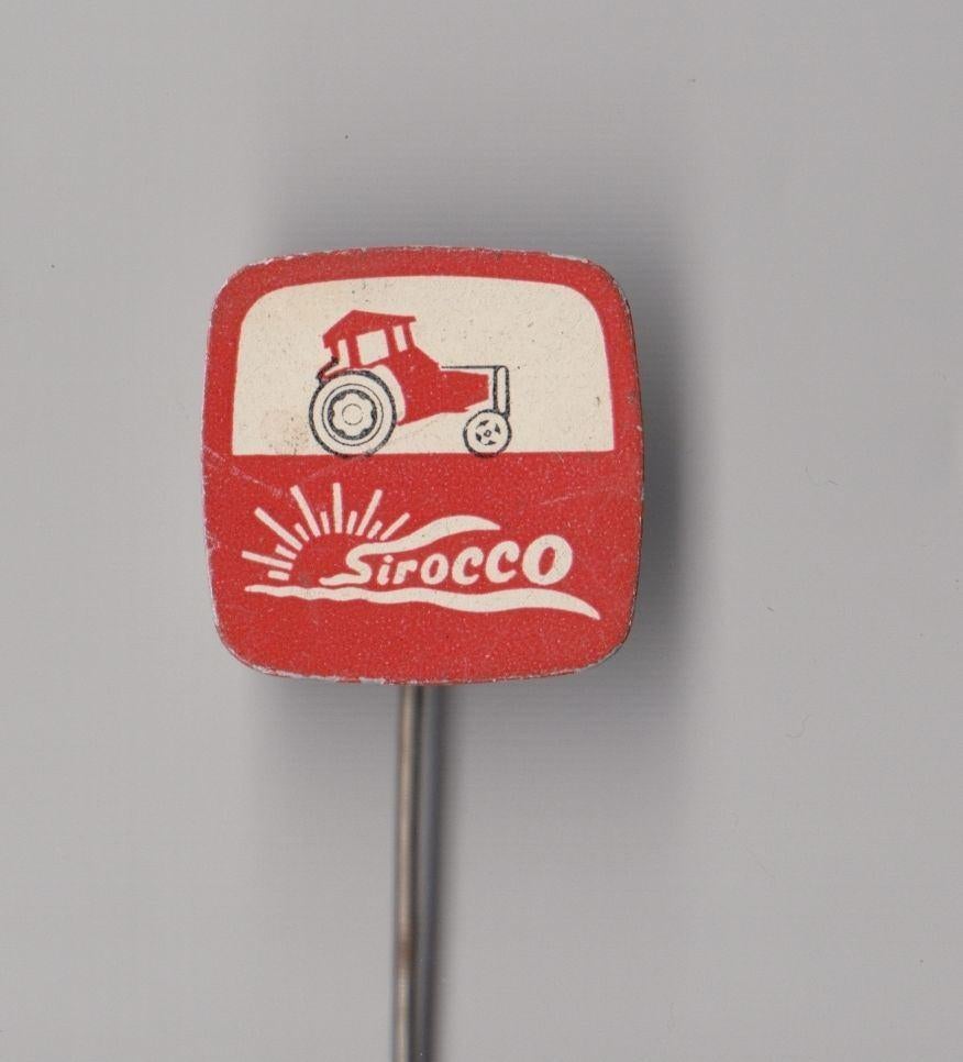 Sirocco Tractor speldje, Gebruikt, Niet vindbaar, Niet vindbaar, Speldje of Pin