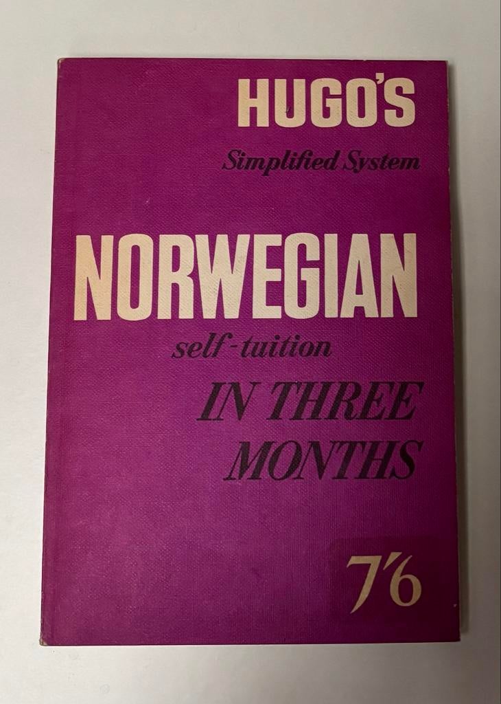 Hugo's Noors: Zelfstudie in Drie Maanden, Ophalen of Verzenden, Gelezen, Non-fictie