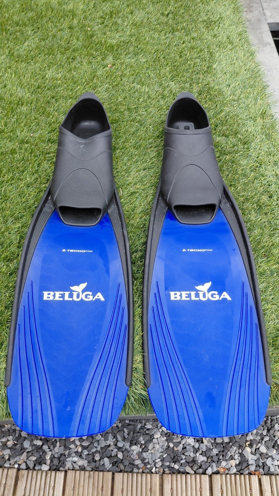 Te koop 2 zwem flippers, Ophalen, Zo goed als nieuw, Snorkelvinnen