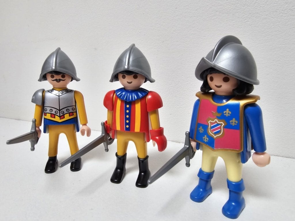 Playmobil Spaanse soldaten, Kinderen en Baby's, Speelgoed | Playmobil, Gebruikt, Losse onderdelen, Figuren, Historisch