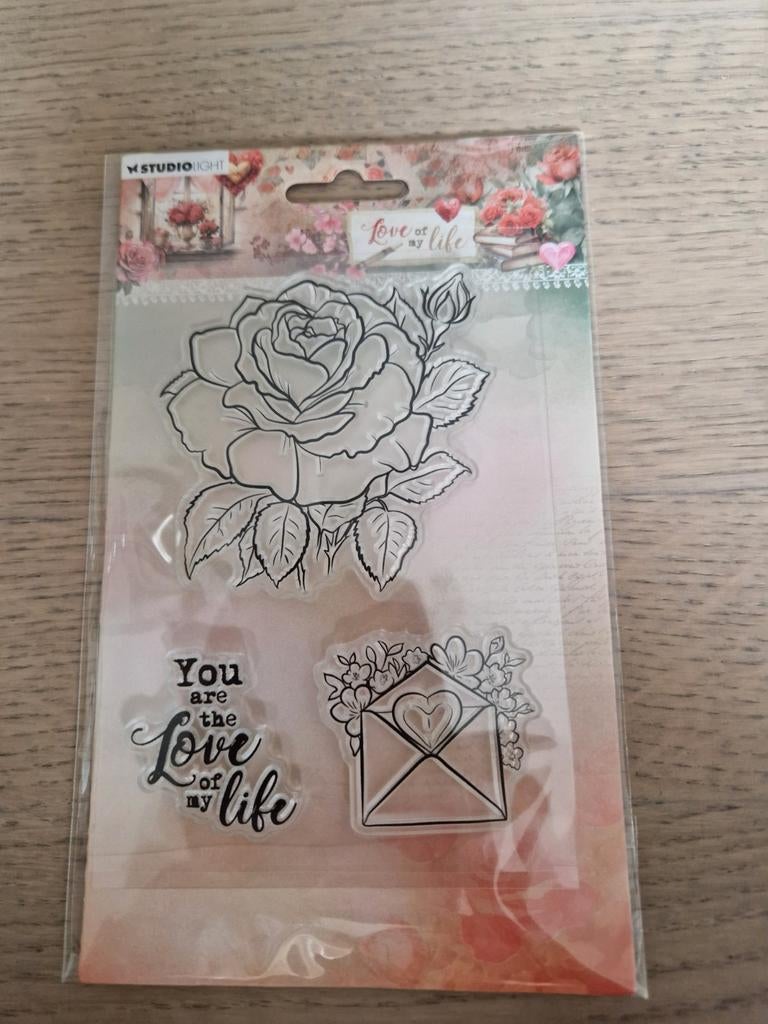 Studio Light Clearstempel 'Love of my Life' - Nieuw, Ophalen of Verzenden
