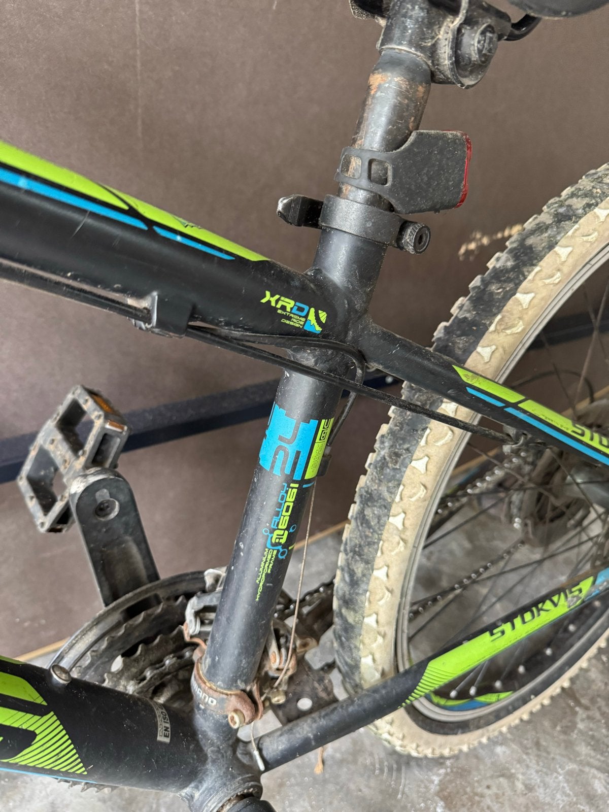 Mountainbike Stokvis 24 inch frame, Gebruikt, Hardtail, Schijfrem, Ophalen
