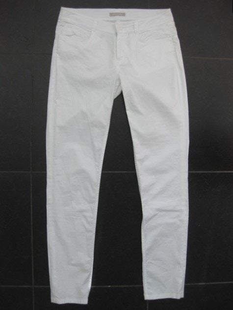 Stefanel witte broek, maat 36, Kleding | Dames, Wit, Ophalen of Verzenden, Zo goed als nieuw, Maat 36 (S)