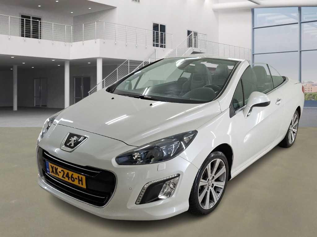 Peugeot 308 CC 1.6 Turbo Roland Garros, XK-246-H, Auto's, Peugeot, Voorwielaandrijving, Euro 5, 1490 kg, Gebruikt