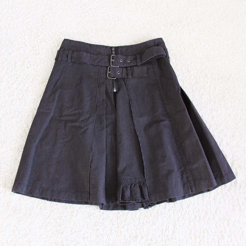 Super Leuk Oxmo Streepjes Rokje (M) - 72 € 20,-, Kleding | Dames, Maat 38/40 (M), Oxmox, Zwart, Ophalen of Verzenden