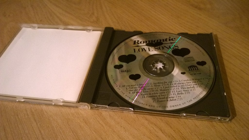 Romantic Love Songs, Ophalen, Gebruikt, Pop, Verzamelalbum