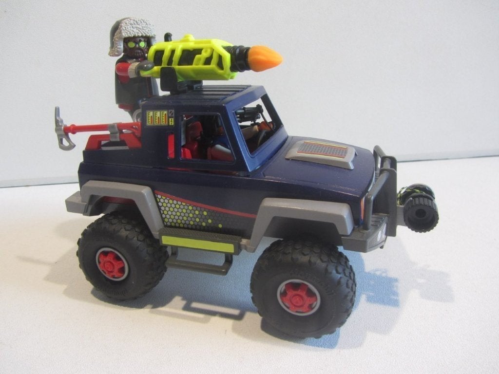 Playmobil Sneeuwterreinwagen auto met ijspiraten – 9059, Ophalen of Verzenden, Gebruikt, Losse onderdelen