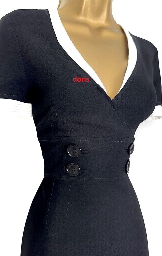 jurk Karen Millen maat 16/44, Karen Millen, Zwart, Maat 42/44 (L), Ophalen of Verzenden