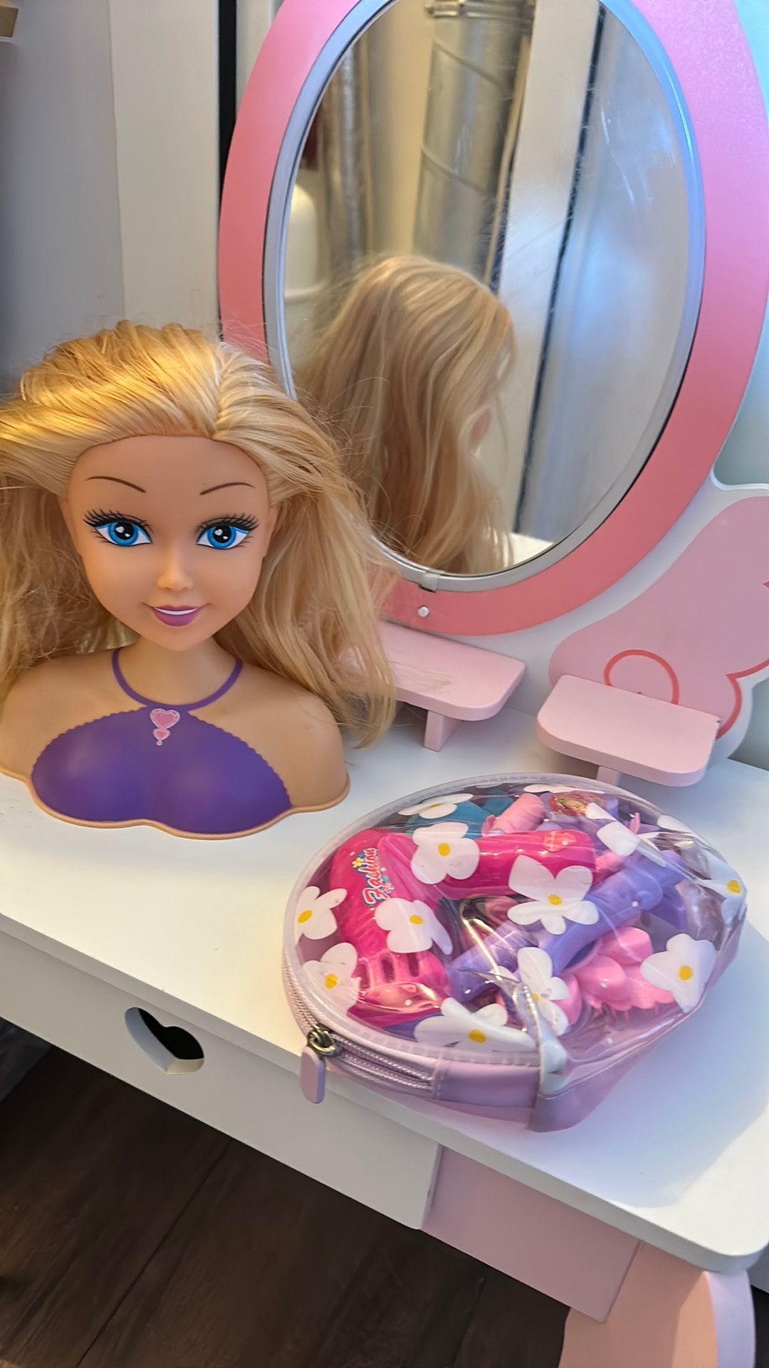 Kinder make-up tafel, Ophalen, Gebruikt, Jongen of Meisje