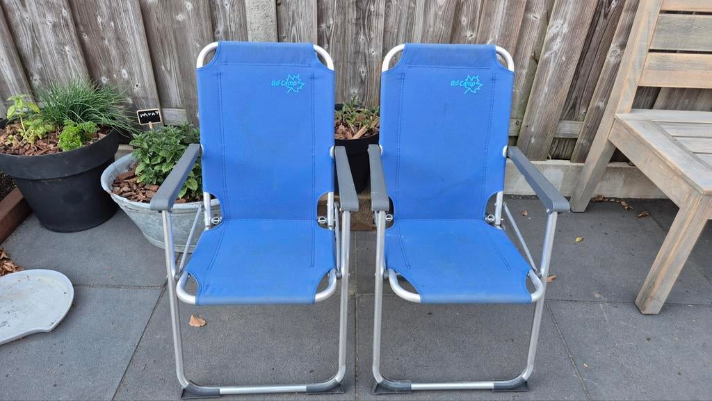 2 campingstoel kind. Lichtgewicht, inklapbaar Bo-Camp, Ophalen of Verzenden, Zo goed als nieuw, Campingstoel