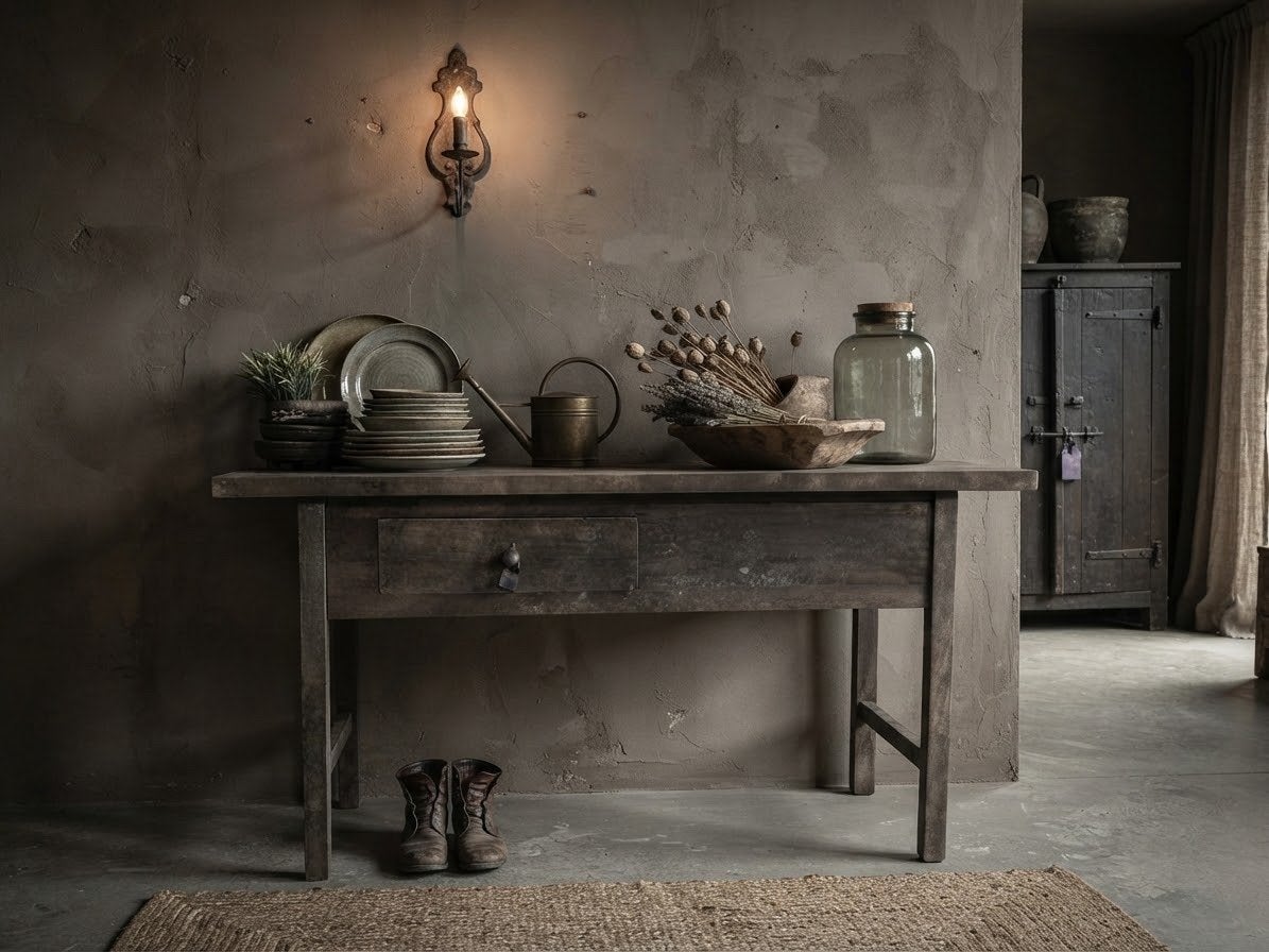 Stoer Dressoir/Sidetable van Old barn- 80x160x45 cm, Ophalen