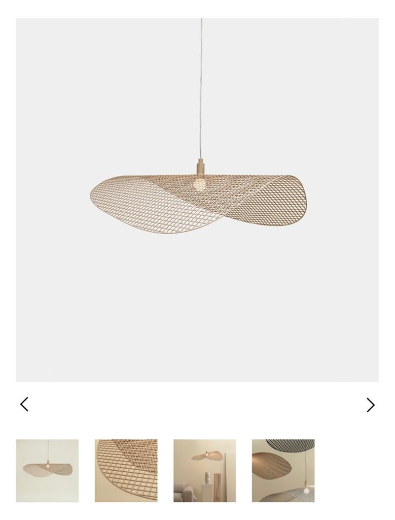 Studio Henk Grid Lamp Natuurlijk - Nieuw in doos, Huis en Inrichting, Lampen | Hanglampen, Nieuw, Minder dan 50 cm, Metaal, Verzenden