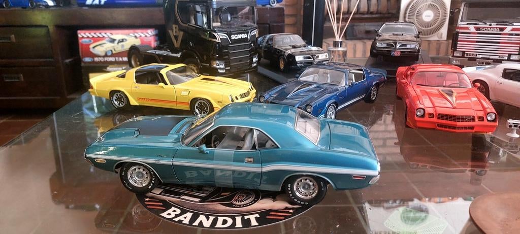 Dodge challenger nieuw greenlight met ovp, Ophalen of Verzenden, Nieuw