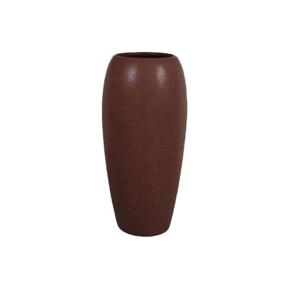 Terranova – Roodbruin – Ø33,5x70,5cm, Rond, Nieuw, Balkon, Aardewerk
