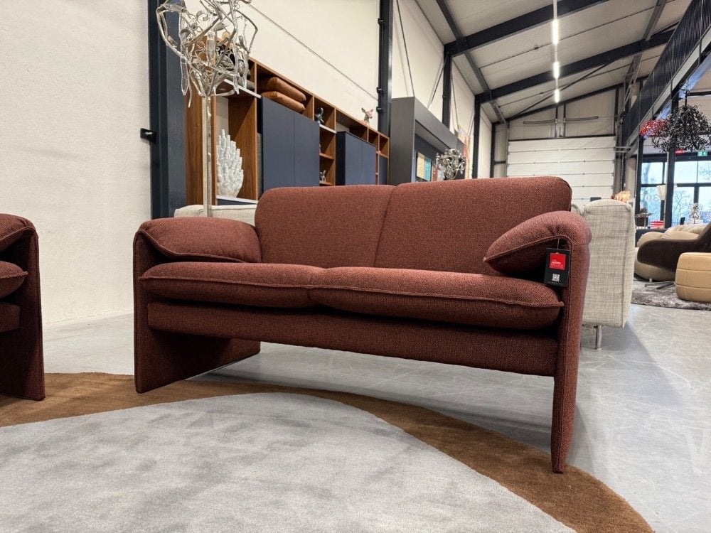 Nieuw Leolux Bora Bora 2 Zits Nomad stof 147, Leolux, Info@leolux.nl, 75 tot 100 cm, Ophalen of Verzenden