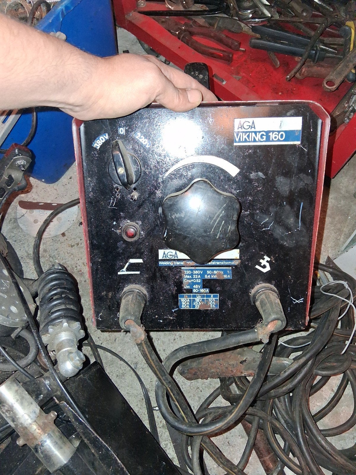 lasaperaat, Ophalen, Gebruikt, 250 ampère of meer, Elektroden