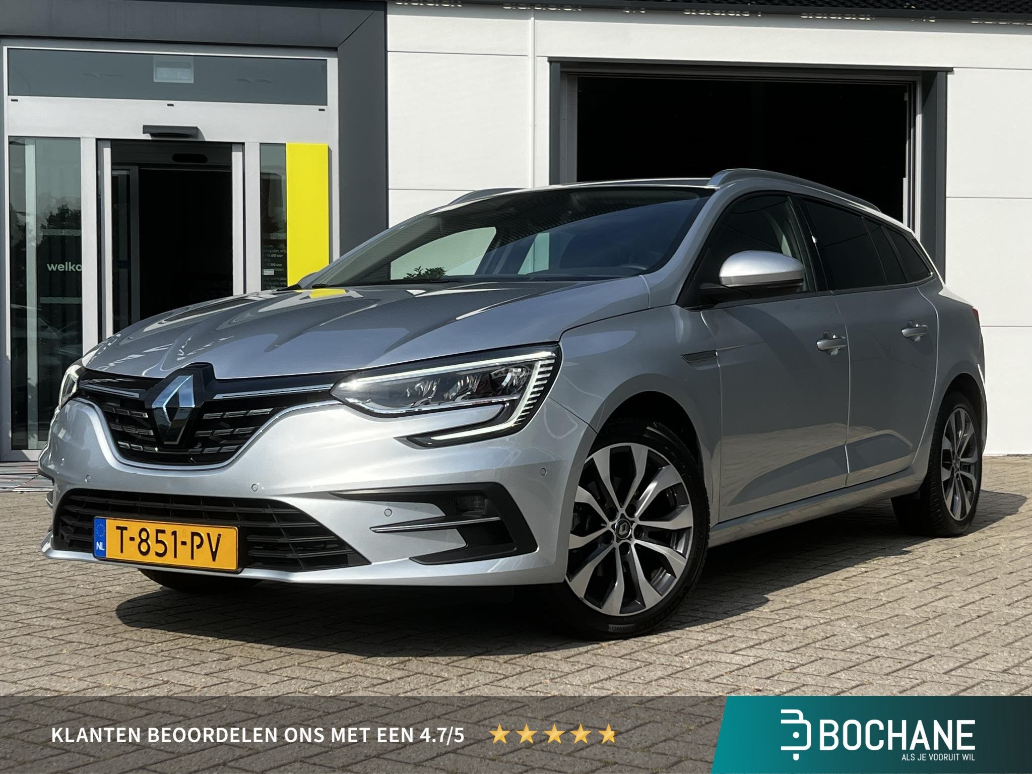 Renault Mégane Estate 1.3 TCe 140 Techno | Automaat | Trekh, Stof, Gebruikt, 4 cilinders, Met garantie (alle)