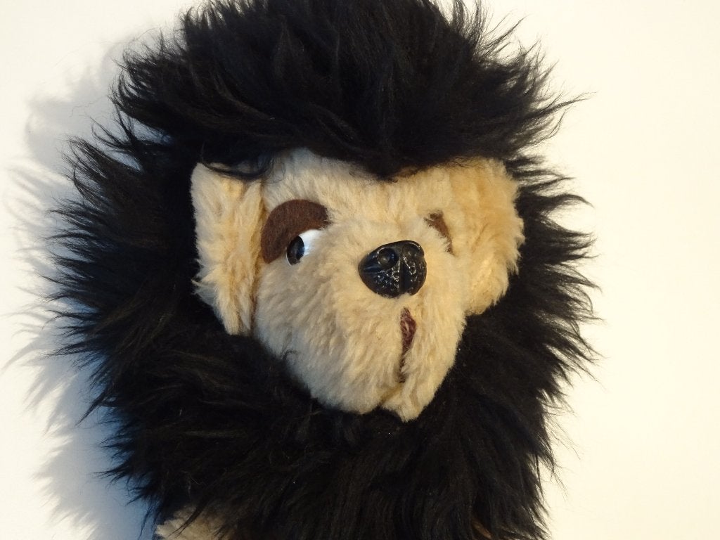 Handpop poppenkastpop poppenkast pop leeuw paard hond, Ophalen of Verzenden, Zo goed als nieuw, Overige typen