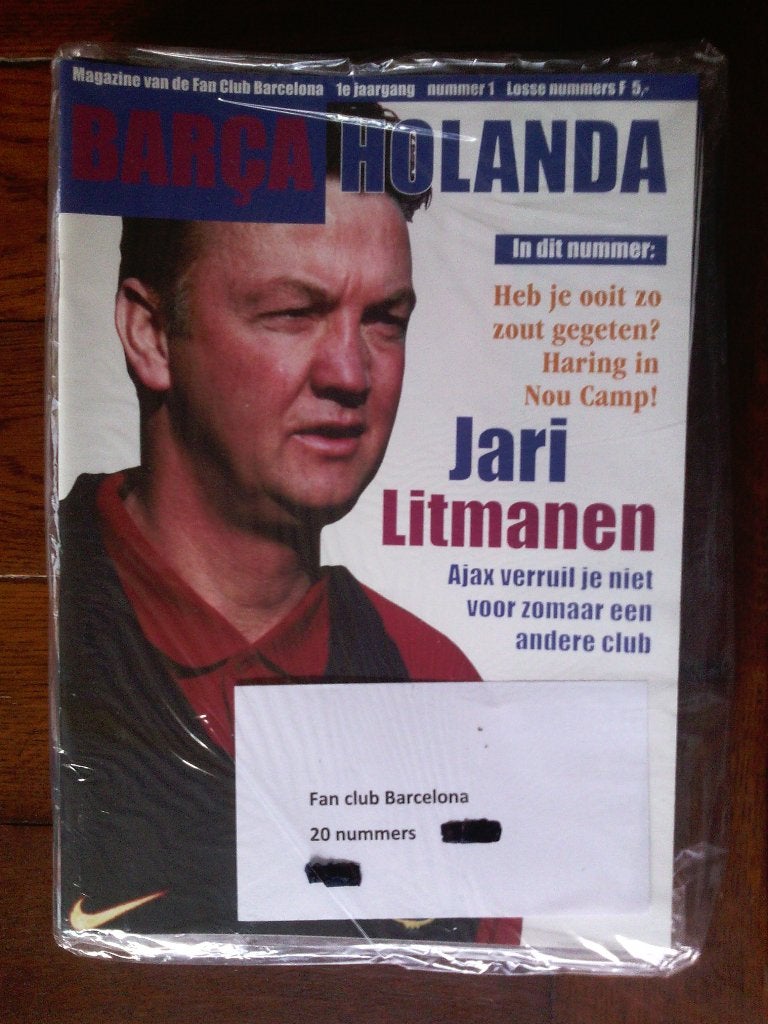 voetbalboeken-Magazines van de FanClub Barcelona-Holanda, Boeken, Ophalen of Verzenden, Nieuw, Balsport