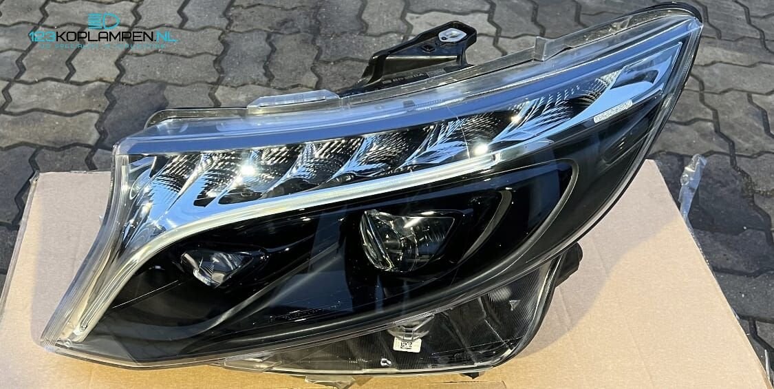 Mercedes V Klasse EQV Vito X447 Full Led koplamp links, Auto-onderdelen, Verlichting, Ophalen, Gebruikt, -, -