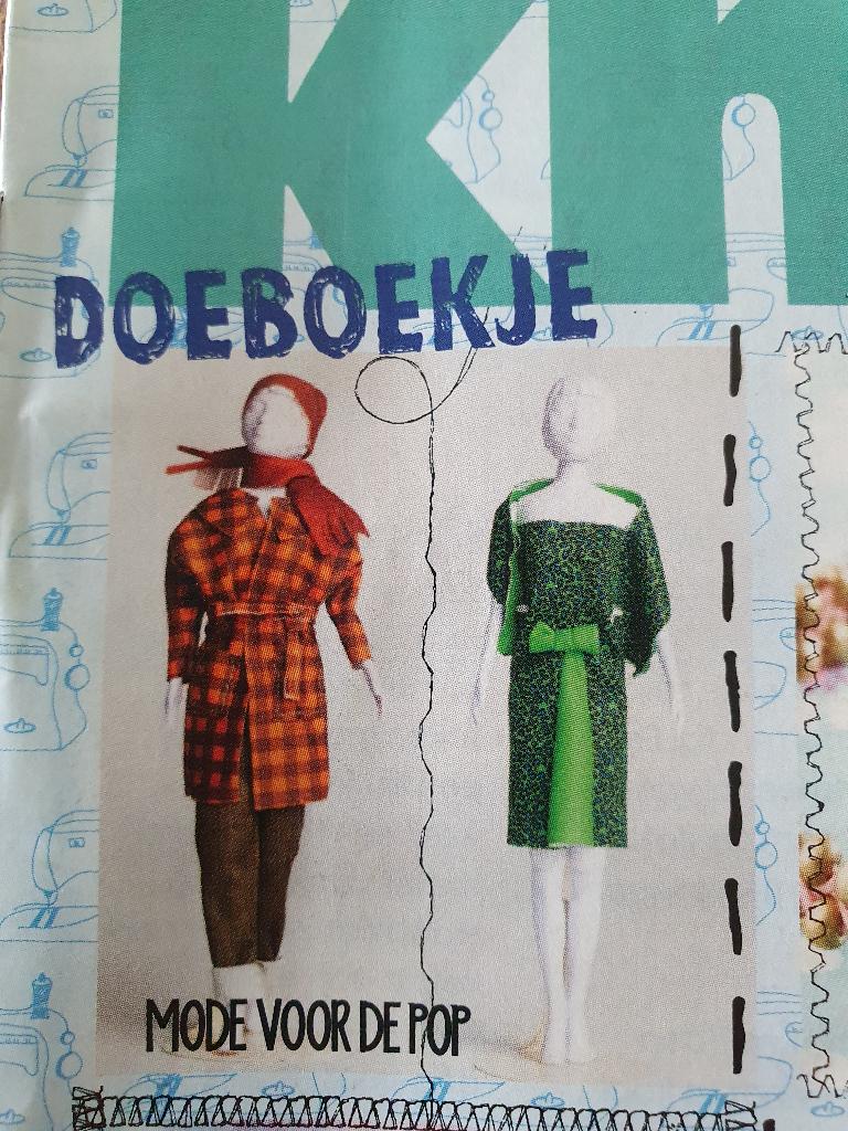 3x Barbie kledingpatronen, Hobby en Vrije tijd, Kledingpatronen, Overige merken, Overige typen, Kind, Nieuw