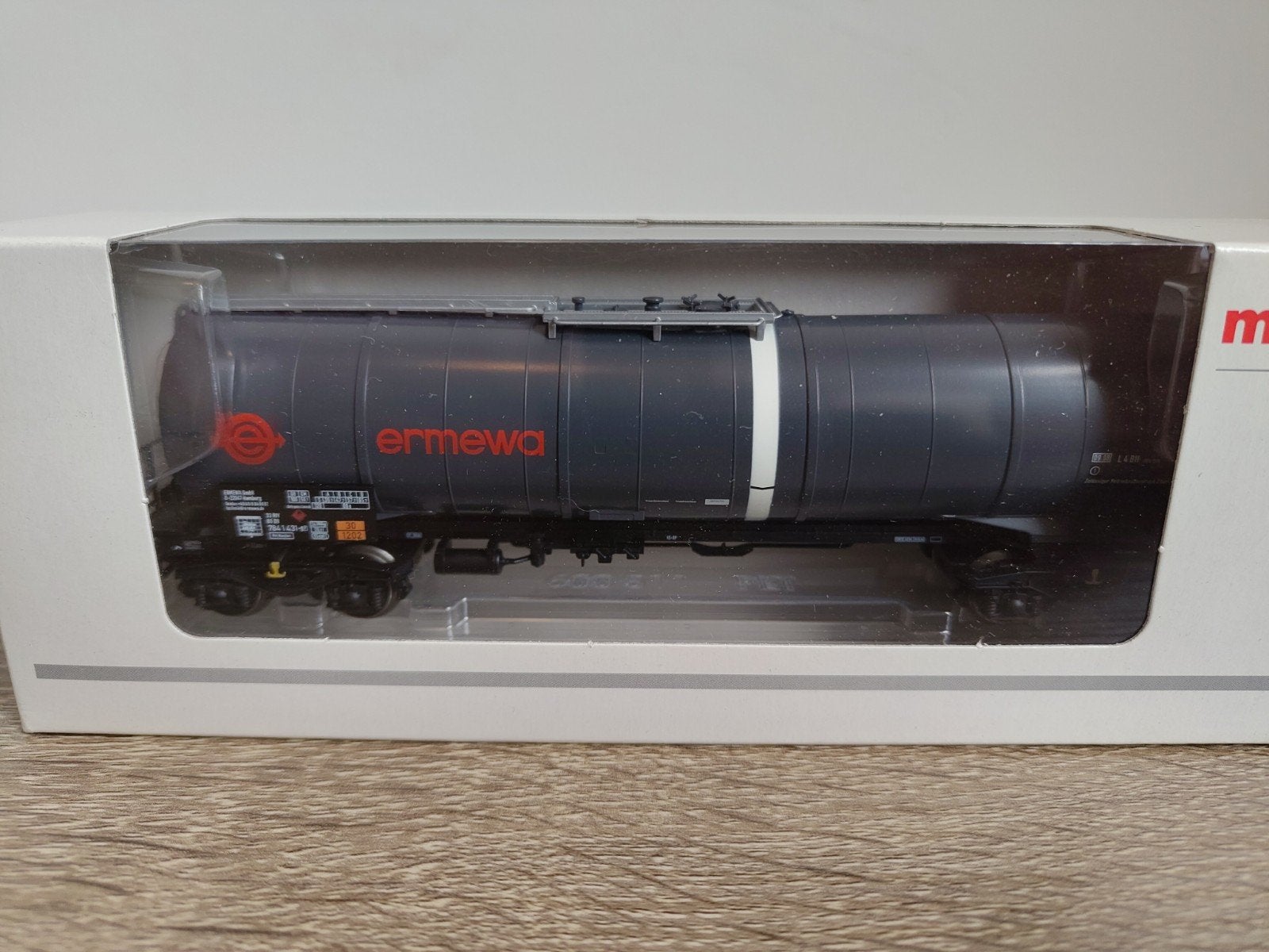 Märklin 46557 ketelwagen Ermewa, Wisselstroom, Ophalen of Verzenden, Märklin, Nieuw