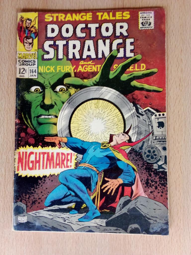 Marvel Strange Tales #164, Boeken, Strips | Comics, Amerika, Verzenden, Stan lee & Jim Lawrence & Dan Adkins, Gelezen