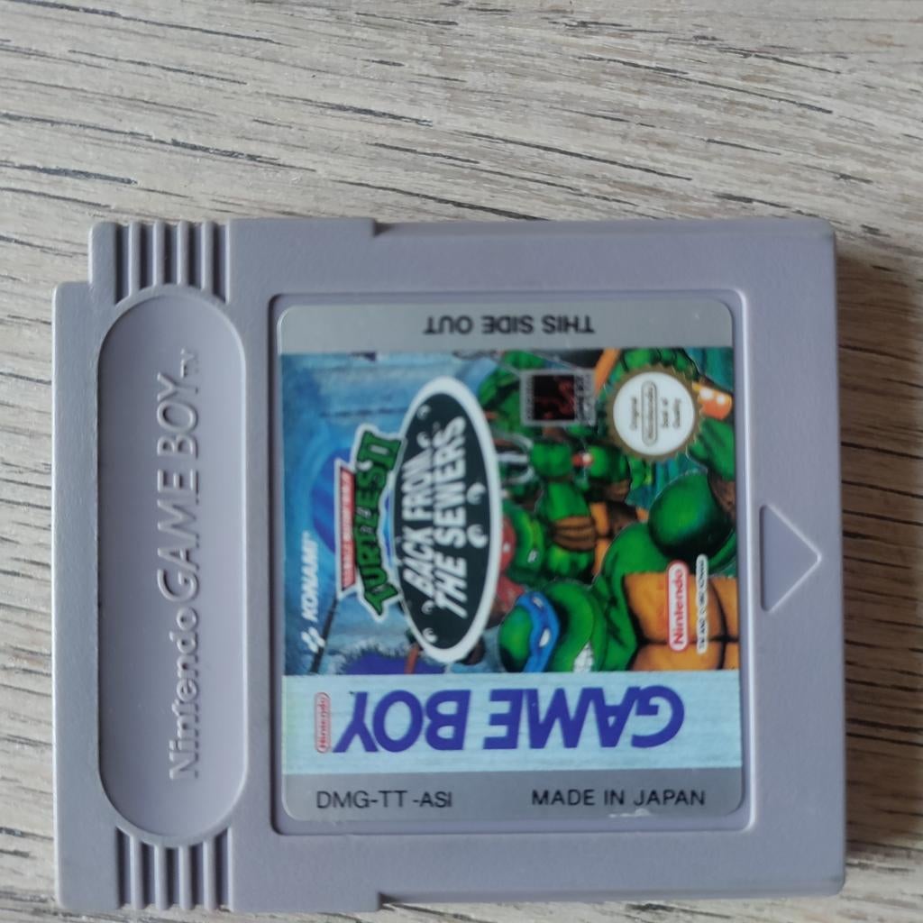 Teenage Mutant Ninja Turtles - Back from t, Spelcomputers en Games, Games | Nintendo Game Boy, Avontuur en Actie, Gebruikt, 1 speler