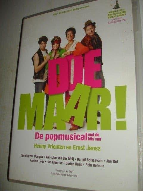 Doe Maar!- De Popmusical- Jan Rot- (NIEUW), Cd's en Dvd's, Alle leeftijden, Verzenden, Nieuw in verpakking