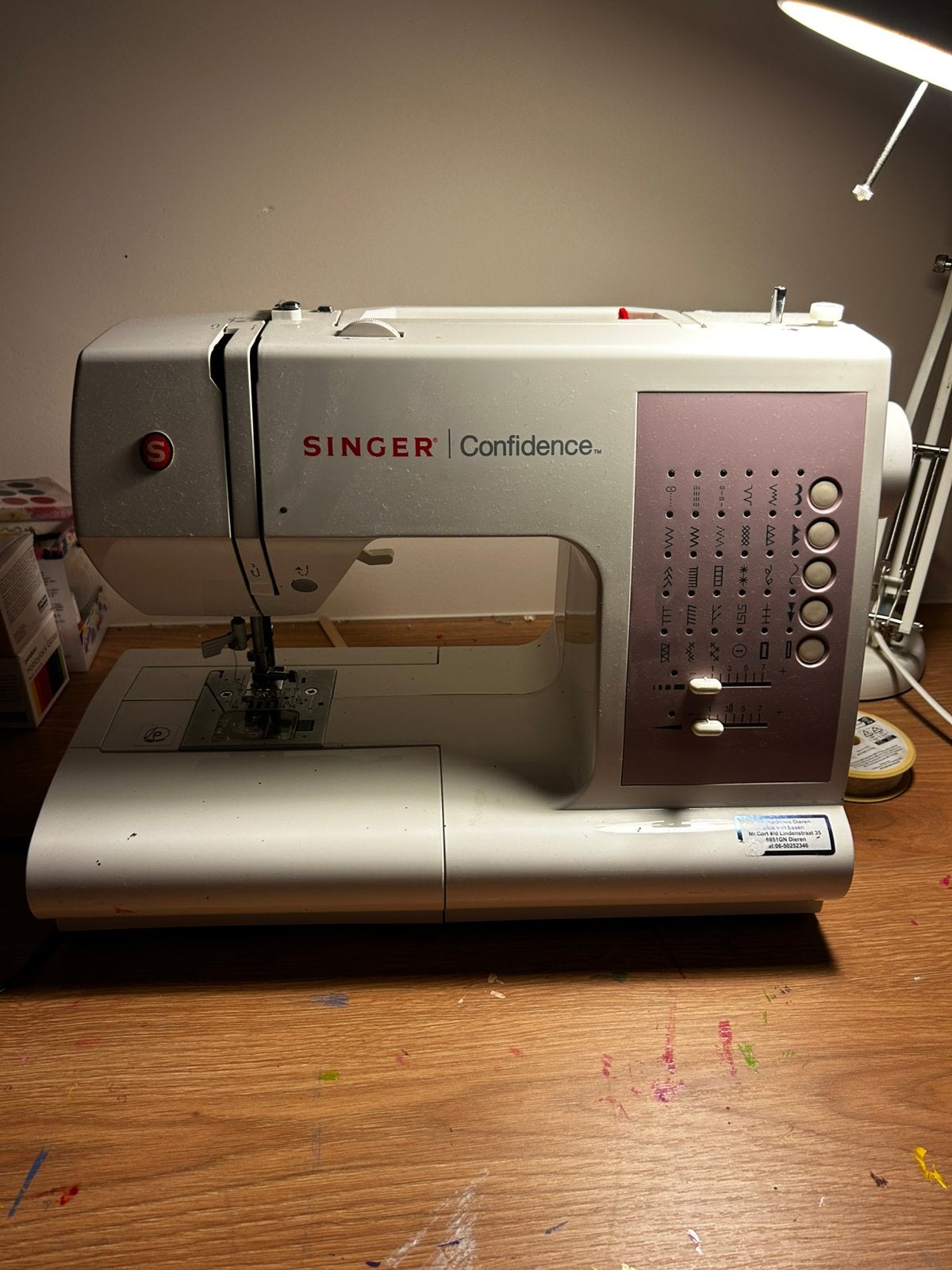Singer confidence naaimachine, Ophalen of Verzenden, Zo goed als nieuw, Naaimachine, Singer