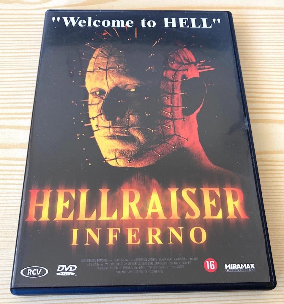dvd Hellraiser 5: Inferno, Vanaf 16 jaar, Ophalen, Zo goed als nieuw, Gore