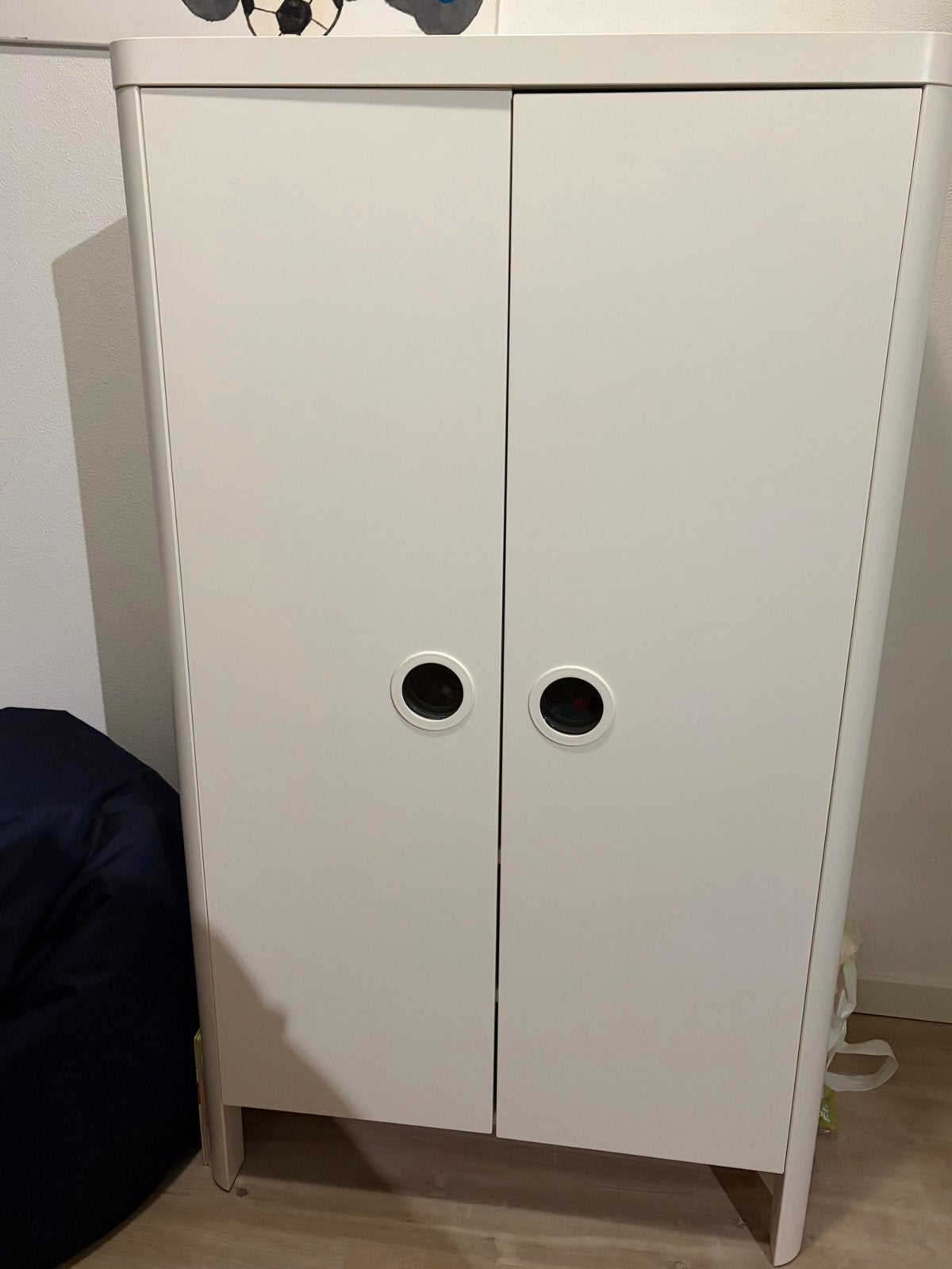 Ikea kinder kledingkast, Ophalen, Gebruikt, Kast, 105 cm of meer