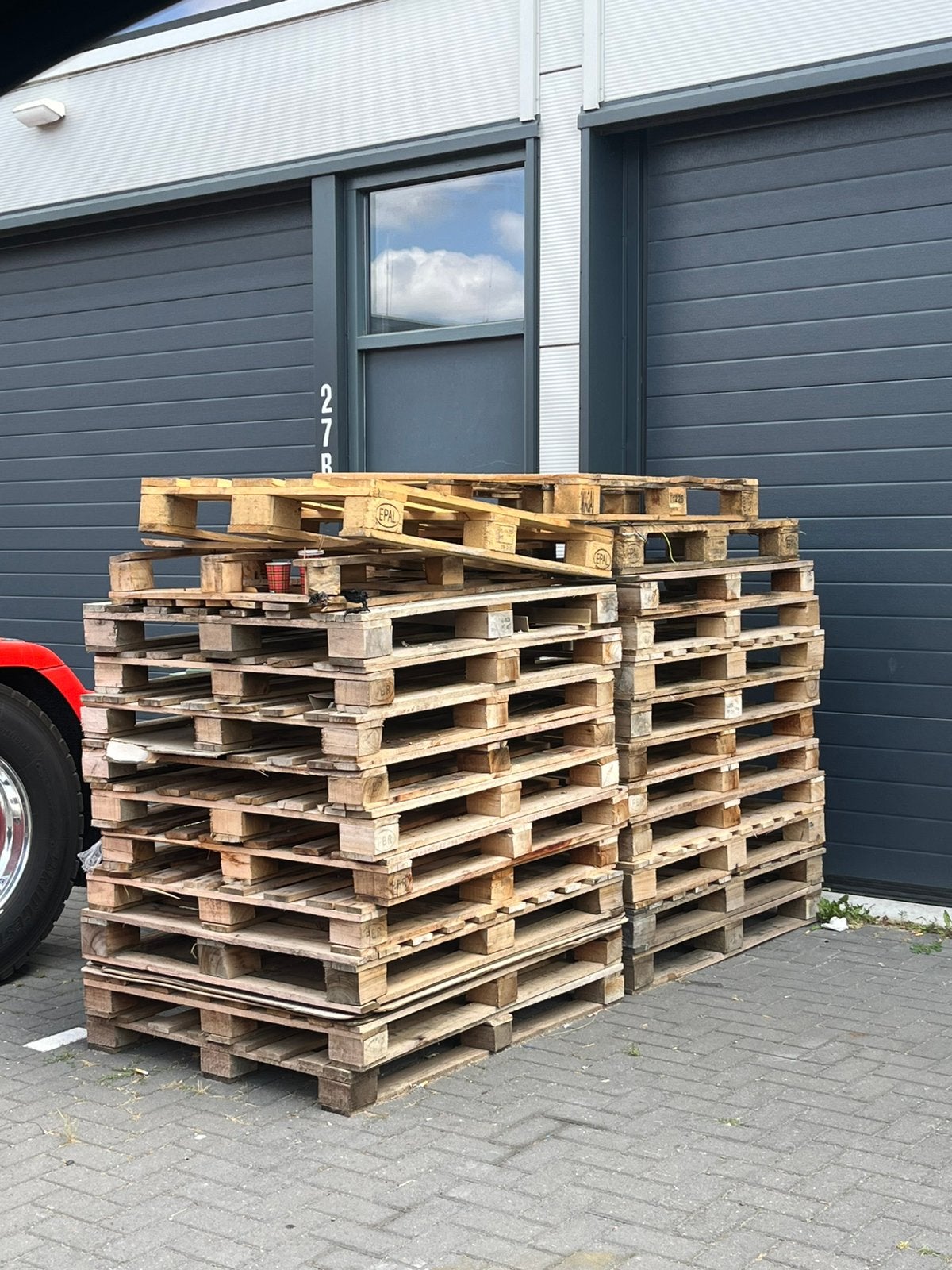 Gratis pallets 120/120, Ophalen of Verzenden, Zo goed als nieuw